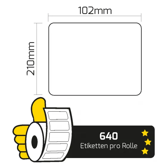 Zebra 3005093 compatible DHL bestel je bij Labeldiscounter.nl!
