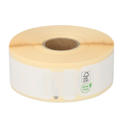 Dymo 11352/S0722520 compatible etiketten, polypropyleen, 54mm x 25mm, 500 per rol, permanent, wit