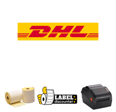 Combinatiepakket DHL: Bixolon XD5-40DK + 12 Rollen 102mm x 210mm