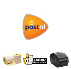 Combinatiepakket PostNL: Bixolon XD5-40dEK Ethernet printer + 12 rollen 102 mm x 150 mm