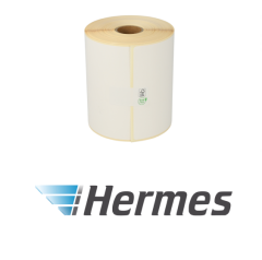 Zebra 800284-605 compatible Hermes etiketten, 102mm x 210mm, 210 etiketten, permanent, wit