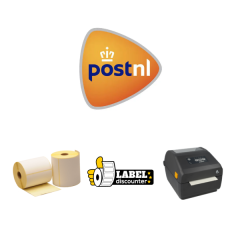 Combinatiepakket PostNL: Zebra ZD421D + 12 rollen 102 mm x 150 mm