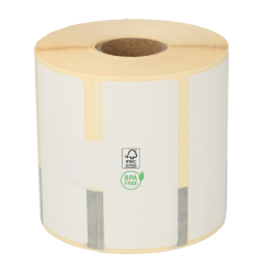 Star TSP700-800 compatible etiketten, 76mm x 38mm, 810 etiketten, verwijderbaar, wit