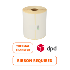 Zebra TTR Thermotransfer verzendetiketten (800294-605) DPD, 102mm x 150mm, 300 Etiketten per rol, 25mm Kern