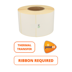 Zebra Z-Perform 1000T (87985) compatible PostNL thermische etiketten, transferpapier, 102 mm x 152 mm, 900 etiketten, 76mm kern
