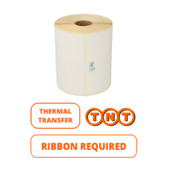 Zebra TTR Thermotransfer verzendetiketten (800294-605) TNT, 102mm x 150mm, 300 Etiketten per rol, 25mm Kern