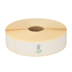 Bixolon 800264-305BIX compatible etiketten, top permanent, 102mm x 76mm, 930 Etiketten, wit, 25mm Kern