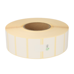 Zebra 3006324 compatible etiketten, 57mm x 32mm, 5087 etiketten op rol, 76mm kern, permanent, wit