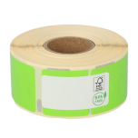 Seiko SLP-1BLB compatible etiketten, 89mm x 28mm, 260 etiketten op rol, permanent, groen