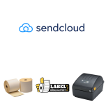 Combinatiepakket SendCloud: Zebra ZD220D + 900 labels 102 mm x 150 mm