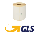 Zebra 800264-605 compatible GLS verzendetiketten, 102mm x 150mm, 300 etiketten, permanent, wit