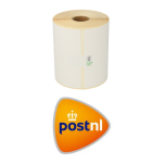 Zebra 800264-605 compatible PostNL verzendetiketten, 102mm x 150mm, 300 etiketten, permanent, wit