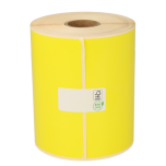 Zebra 800264-605 compatible etiketten, 102mm x 150mm, 280 etiketten, TOP, permanent, geel